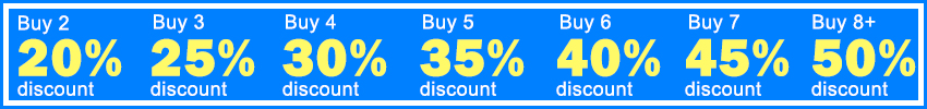 Buy more and save with Standard Flat Cats discounts